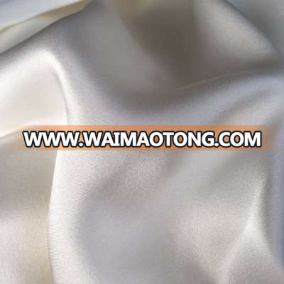 Hangzhou White Organic Plain Silk Fabric