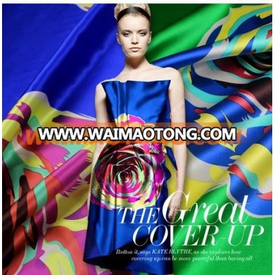 Manufacture Custom Print Silk Fabric