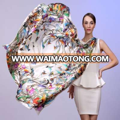 Factory No MOQ Scarf Silk Digital Printing